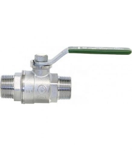 Vanne à boisseau sphérique sani- taire R253Dl,poi.papillon,laiton chromé m/m 1/2