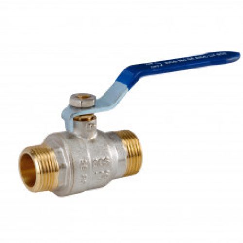 Vanne d’arrêt M/M PN30 Passage Intégral ACS Poignée bleue SFERACO