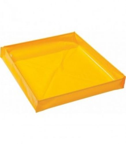 Vanne de securité jaune Capacité volumetrique 29 litres LxlxH : 450x450x140 mm