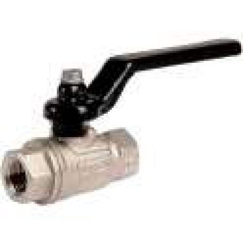 Vanne laiton nickelé – FF – Filets longs – Itap