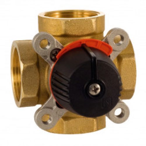 Vanne mélangeuse laiton femelle 4 voies THERMOMIX