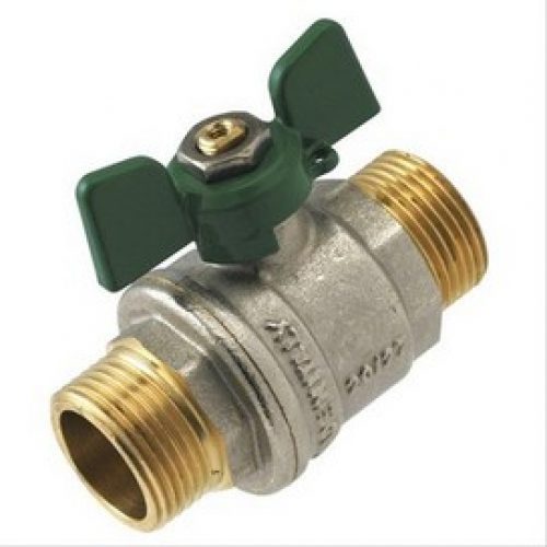 Vanne NF d&rsquo;arrêt à boisseau papillon MM1/2 »(15/21)