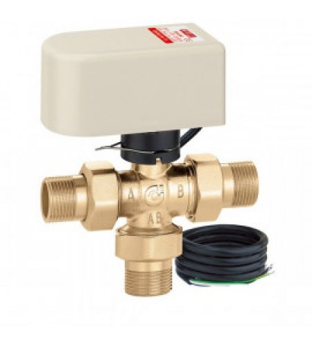 Vanne à sphère trois voies directionnelle, motorisée…