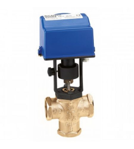 Vanne trois voies de balle de moteur caleffi 636