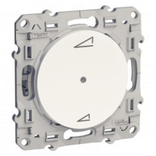 Variateur universel à poussoir ODACE Blanc – S520560