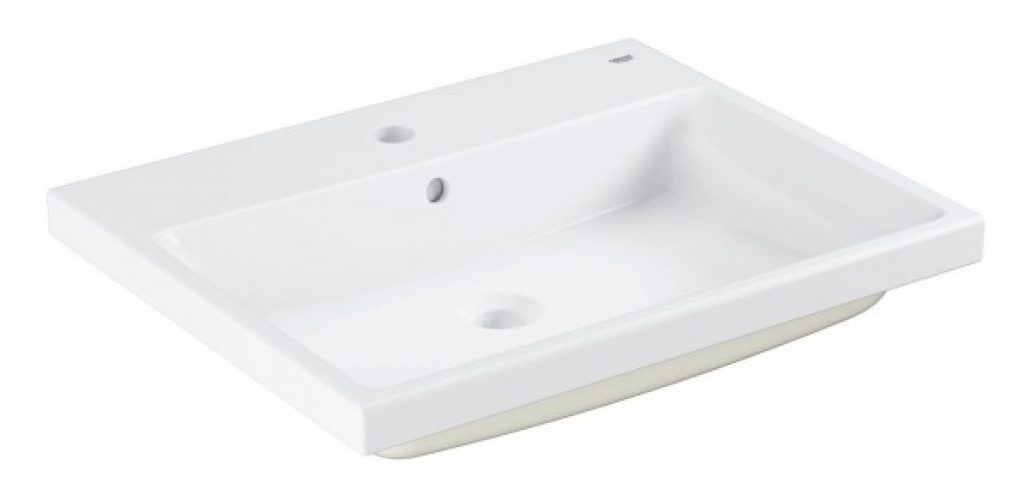 Vasque à Encastrer Grohe Cube Keramik 1 Trou Trop-Plein 605x490mm