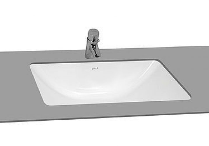 Vasque à Encastrer VitrA S20 par dessous sans trou 530x415mm