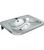 Vasque inox avec percage d35mm + pose savon 560x420mm