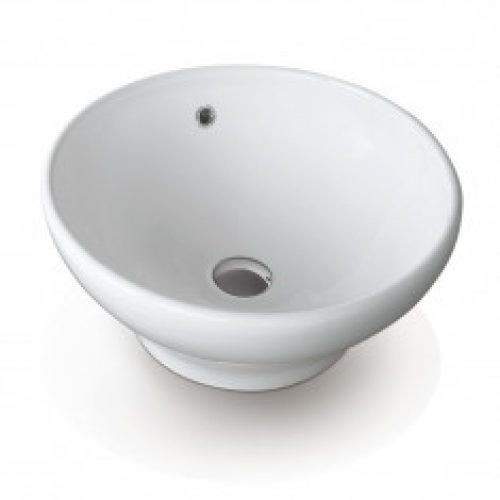 Vasque à poser céramique CUP H19CM – Ø42CM – Ondyna WCU4209
