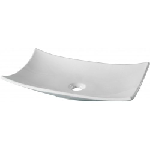 Vasque à poser en céramique blanche