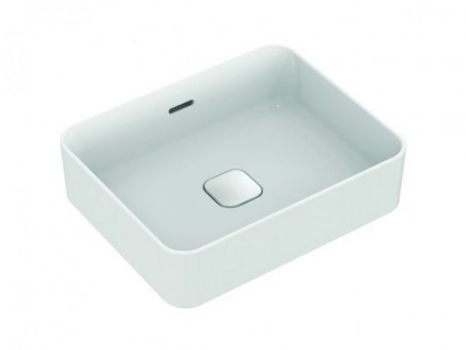 Vasque à poser rectangulaire Ideal Standard 500 x 400 mm Strada II Blanc