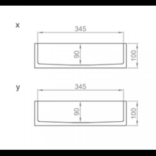 Vasque à poser ronde Crono lignes droites Resigres
