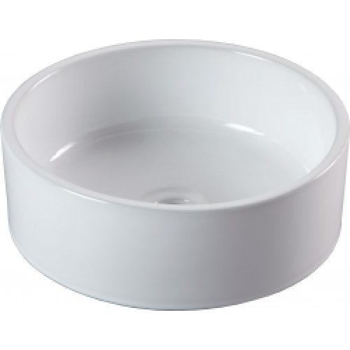 Vasque à poser ronde en céramique ø 35 cm