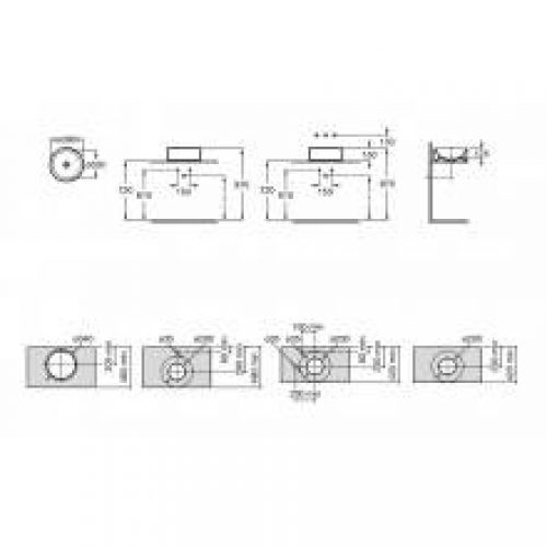 Vasque à poser sans perçage Terra Roca
