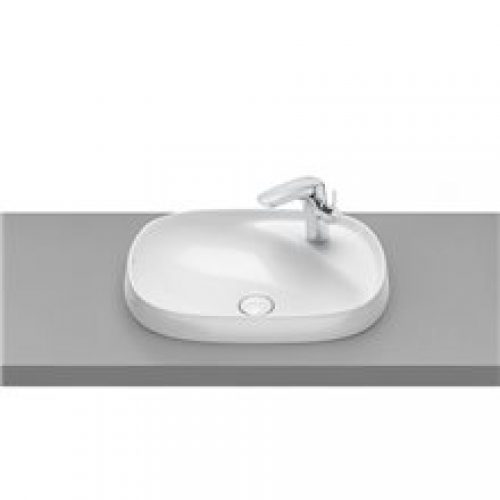 Vasque semi-encastrée Fineceramic Beyond Roca