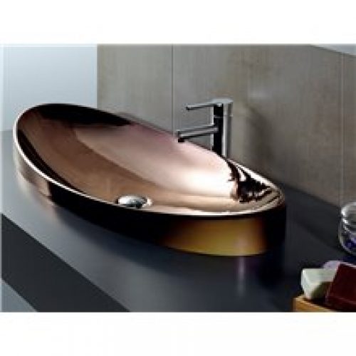 Vasque semi-encastrée Klea Bronze 90 x 40 – GALA