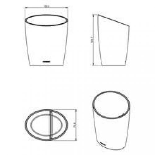 Verre noir doux saku COSMIC