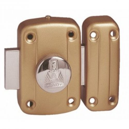 Verrou en applique – à bouton – anti-crochetage – CITY 150