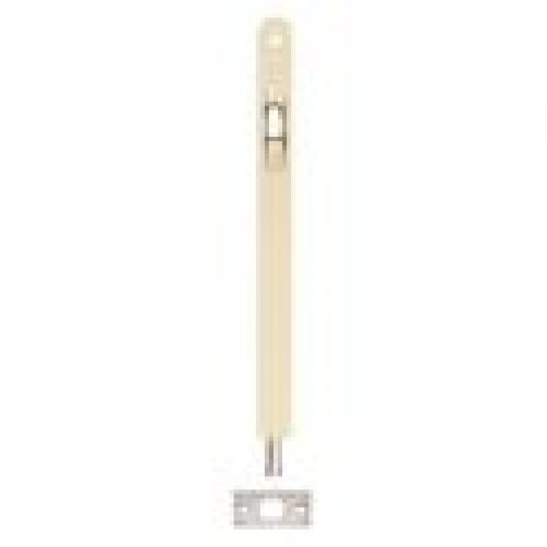 Verrou à entailler à onglet bouton acier – Sélection Cazabox