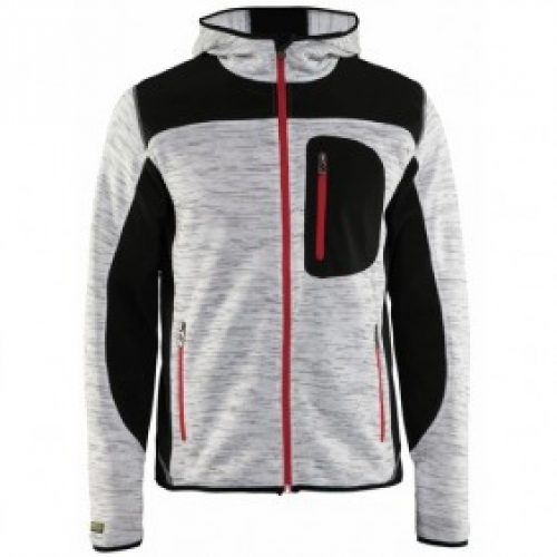 Veste à capuche en tricot renforé SoftShell – 4930