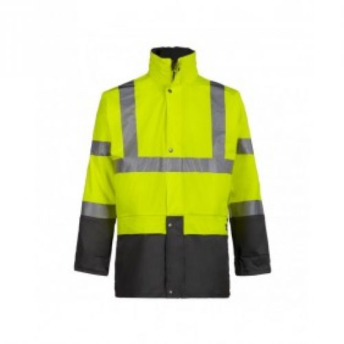Veste de pluie haute visibilité – Jaune fluo – Bandit