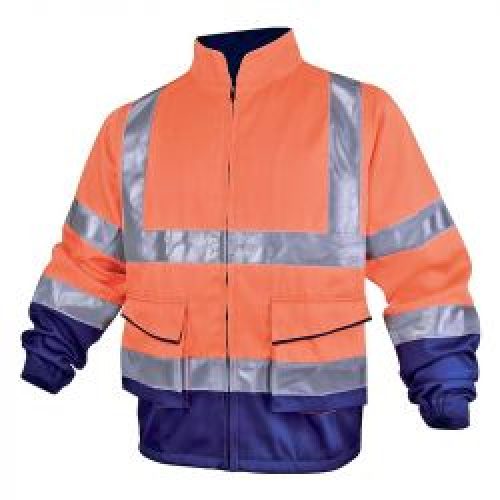 Veste De Travail Haute Visibilite Orange
