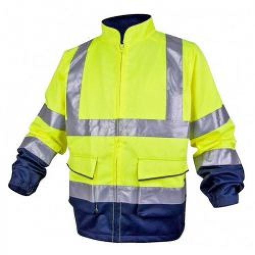 Veste De Travail Haute Visibilite Panostyle Deltaplus En Coton