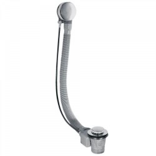Vidage baignoire avec trop‑plein et valve automatique  Ø 43 mm – TRES 13453410