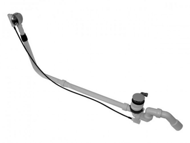 Vidage Baignoire Duravit Chromé 791242000001000