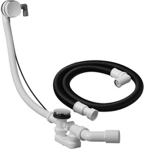 Vidage Baignoire Duravit Quadroval Happy D.2 avec trop-plein 700mm 791220000001000