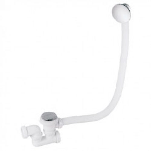 Vidage Baignoire QUICK-CLAC 700mm – Volant ABS chromé – Wirquin Pro 30720453