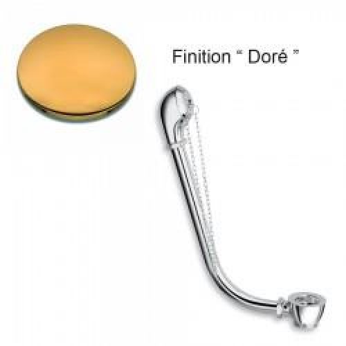 VIDAGE BAIGNOIRE RETRO A CHAINETTE LAITON DORE – CRISTINA ONDYNA VR45652