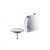 Vidage Baignoire Set de Finition Hansgrohe Exafill S 58117000