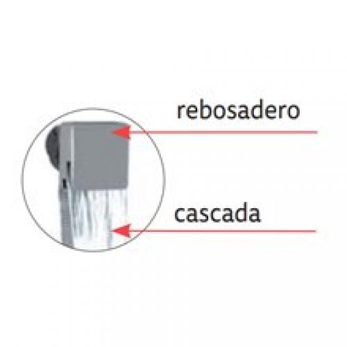 Vidage pour baignoire avec remplissage carré TRES