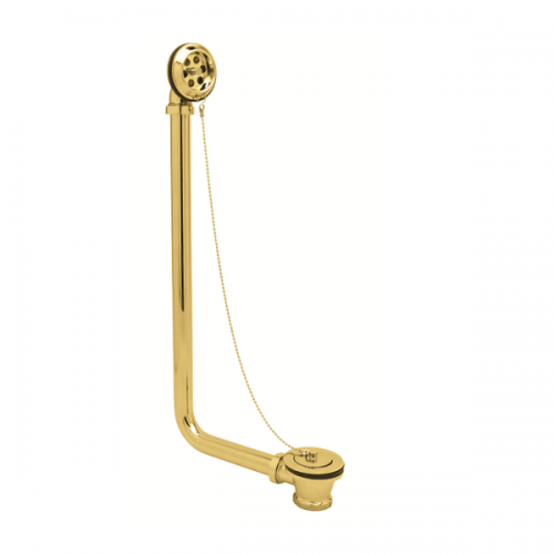 Vidage pour baignoires anciennes IMPERIAL, coloris doré