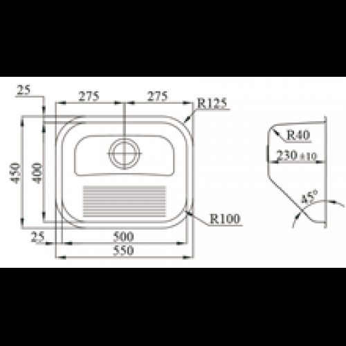 Évier Acquaviva TEGLER