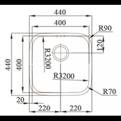 Évier Bahía TEGLER