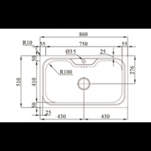 Évier Big One TEGLER
