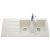 Évier de cuisine Naturalite TREVISE – L 1160 x l 500 x P 195 mm – Blanc