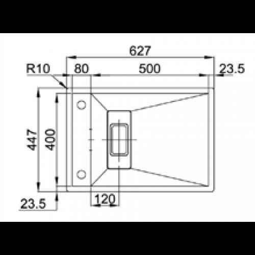 Évier Invisible 50 TEGLER