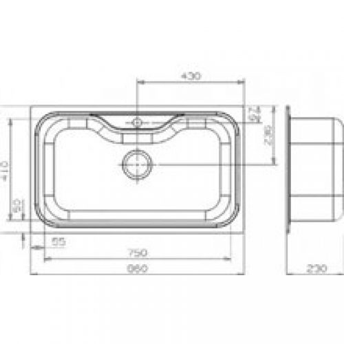 Évier spécial Jumbo Galindo