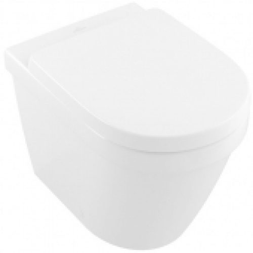 Villeroy & Boch Architectura – Cuvette sur pied à fond creux à poser avec DirectFlush blanc avec CeramicPlus