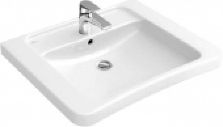Villeroy & Boch Architectura Vita – Lavabo  600×555 blanc sans CeramicPlus