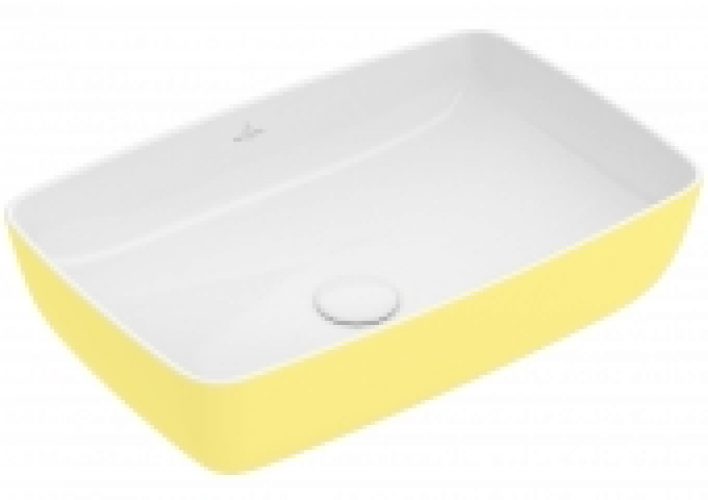 Villeroy & Boch Artis – Vasque à poser pour meuble 580×380 blanc / macaroon avec CeramicPlus