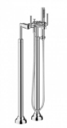 Villeroy & Boch by Dornbracht Domicil – Mélangeur 2 trous baignoire avec inverseur chrome / noir