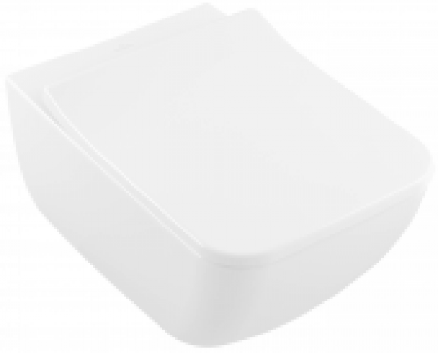 Villeroy & Boch Collaro – Combi – Pack Tiefspülklosett Abgang waagerecht weiß CeramicPlus