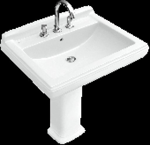 Villeroy & Boch HOMMAGE – Lavabo  650×530 star white avec CeramicPlus