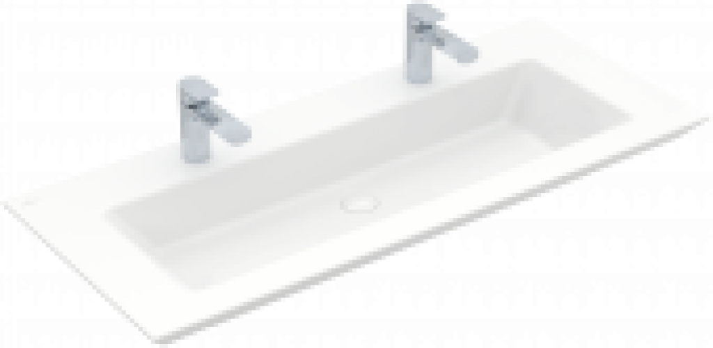 Villeroy & Boch Legato – Lavabo pour meuble 1200×500 blanc avec CeramicPlus