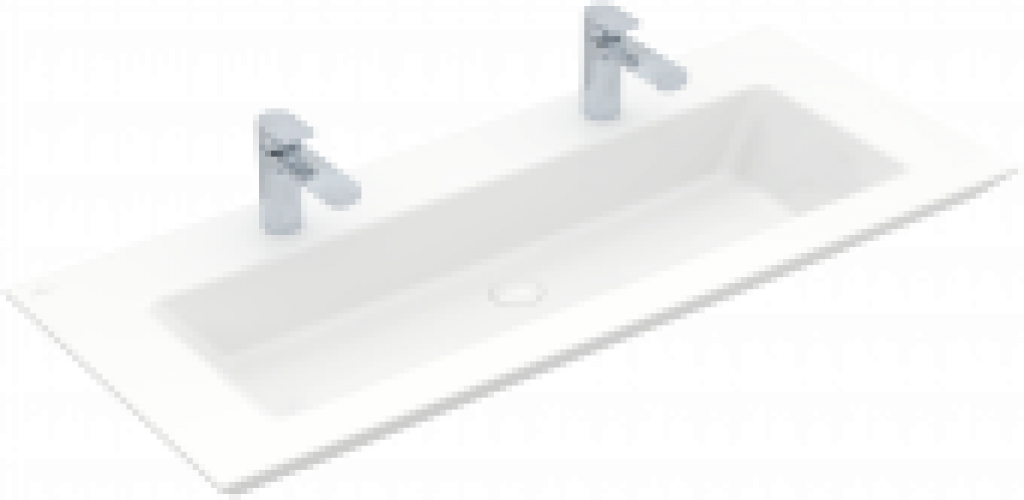 Villeroy & Boch Legato – Lavabo pour meuble 1200×500 blanc sans CeramicPlus