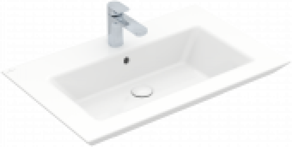 Villeroy & Boch Legato – Lavabo pour meuble 800×500 blanc sans CeramicPlus